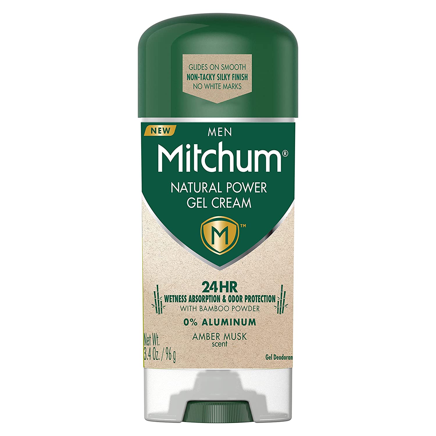 230816075533454_1 Men's Deodorant by Mitchum, Antiperspirant, Triple Odor Defense Gel Stick, 48 Hr Protection, Dermatologist Tested, Alcohol Free, Unscented, 3.4 Oz (Pack of 2) - Image 1